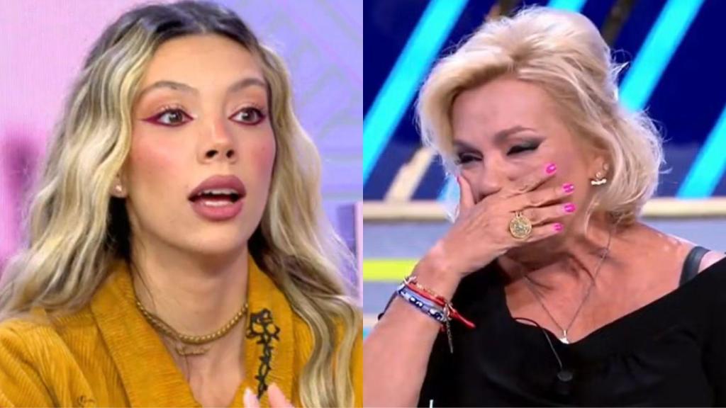 Alejandra Rubio y Carmen Borrego, en un fotomontaje