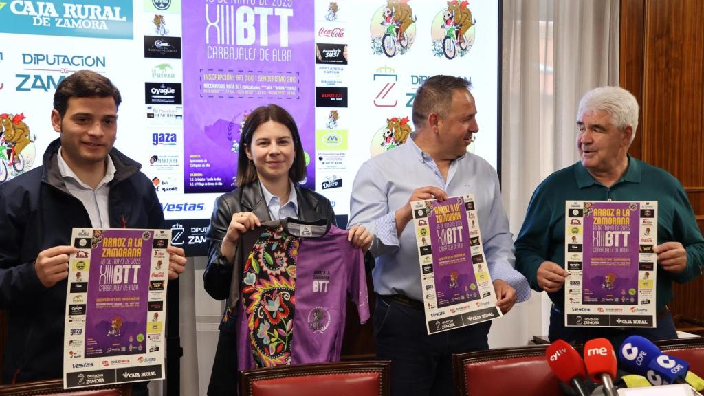 Presentación en Caja Rural de Zamora de la XIII Marcha BTT ‘Arroz a la zamorana’