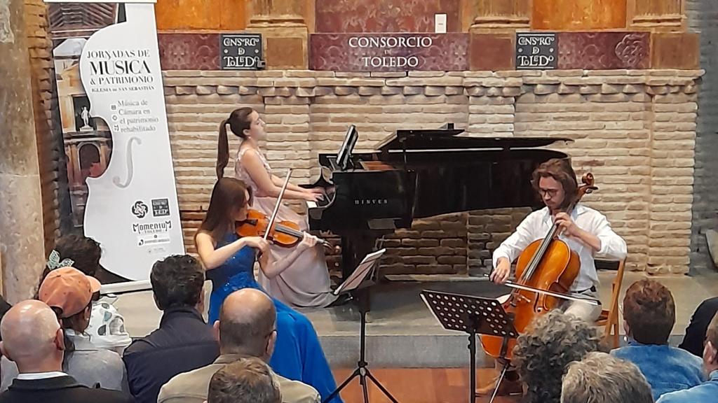 CANDOR PIANO TRIO, ovacionado en el quinto concierto de las XVII Jornadas de Música y Patrimonio organizadas en Toledo