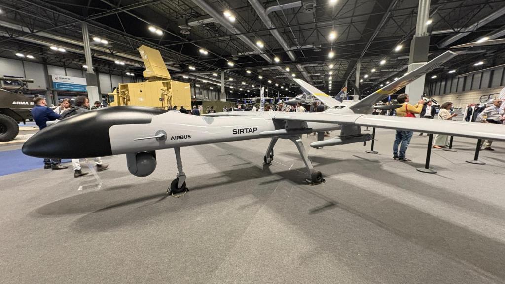 Dron SIRTAP con las bombas integradas