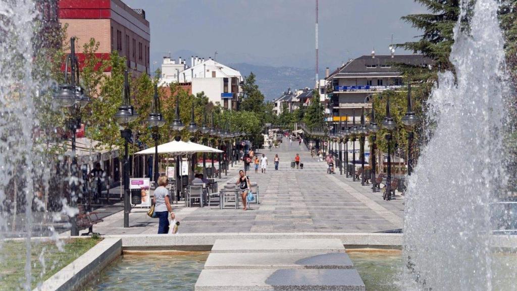 Gran Vía de Majadahonda.