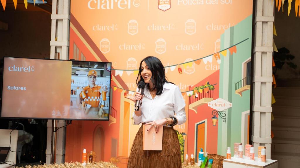 Diana Guzmán, CMDO de Clarel, durante el evento de la comunidad de Magas.