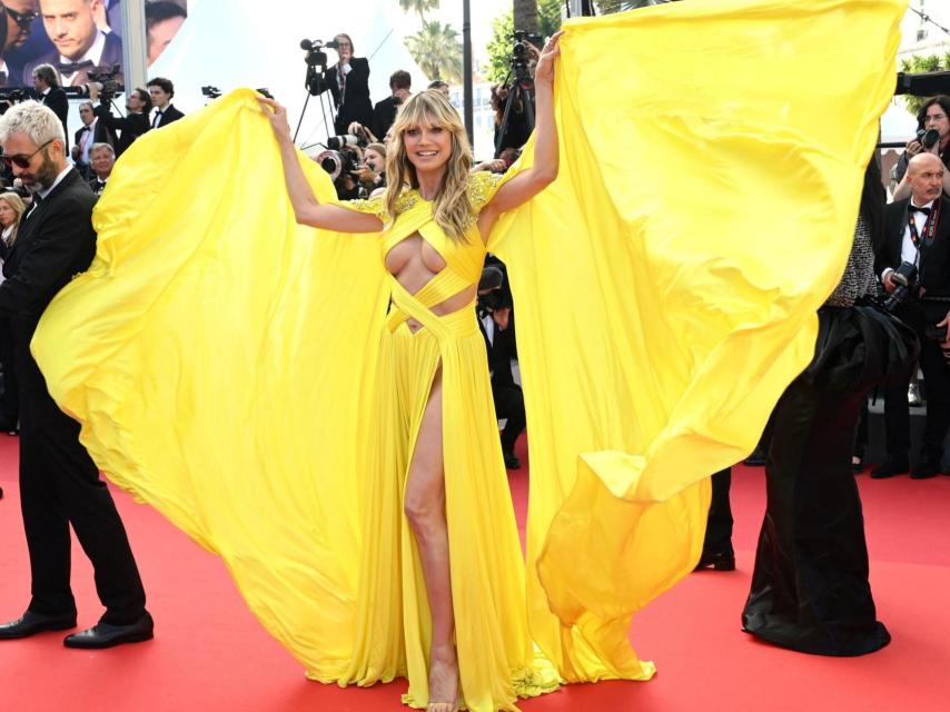 Heidi Klum, en el Festival de Cannes, en 2023.