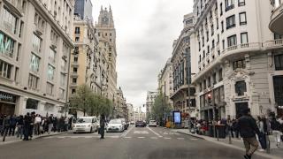 Gran Vía, en Madrid.