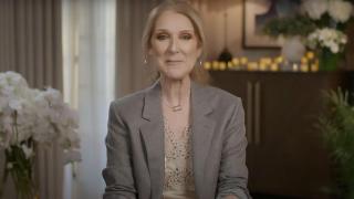 Celine Dion en el vídeo que ha grabado para la primera semifinal de Eurovisión.