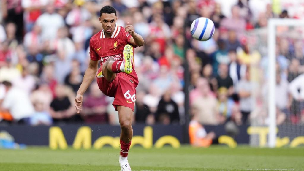 Trent Alexander-Arnold, con el Liverpool