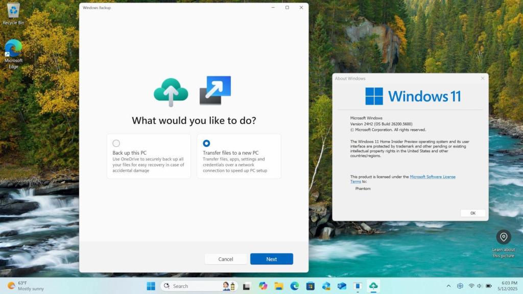 La nueva herramienta para transferir archivos en Windows 11