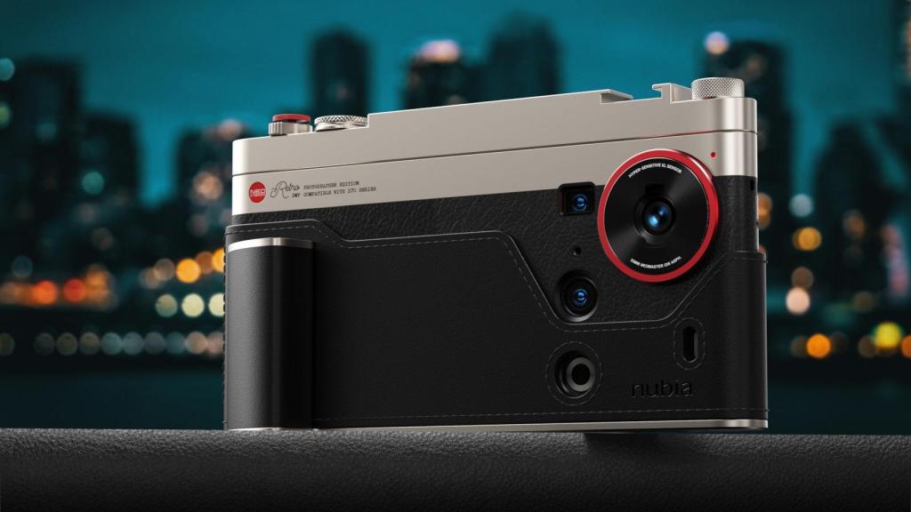 Nubia Z70S Ultra con el kit de fotografía profesional