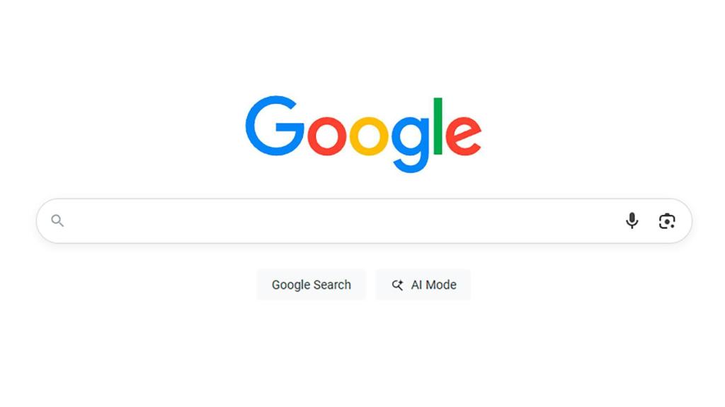 El nuevo botón de AI Mode