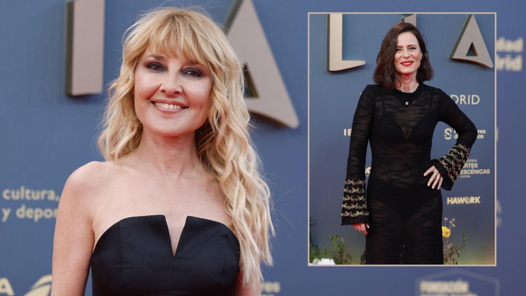 La actriz, en la 'red carpet'.