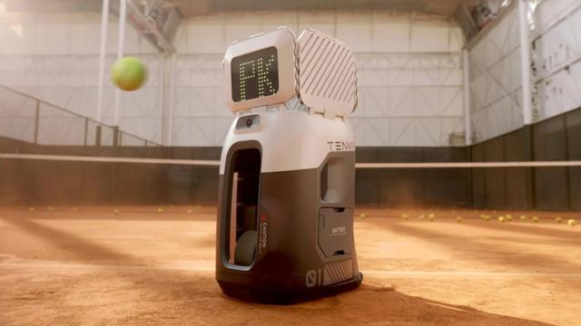 El robot lanzapelotas Tenniix