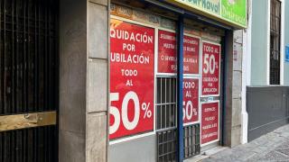 El escaparate de la tienda de disfraces Pichardo.