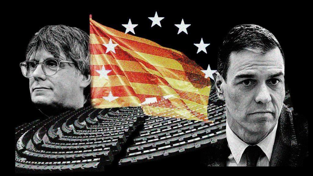 Carles Puigdemont y Pedro Sánchez.