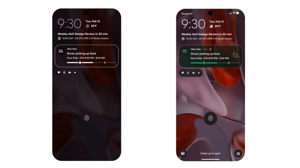 Nueva pantalla de bloqueo de Google