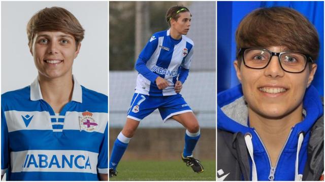 Miriam Rios en su etapa en el RC Deportivo.