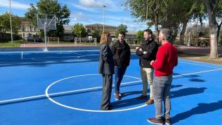 Nueva pista de baloncesto en la ciudad de Salamanca