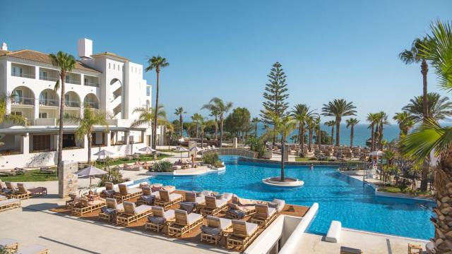 Vista del hotel Daia Slow Beach Hotel Conil.