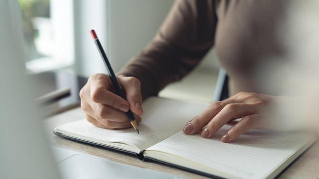Una estudiante, en una foto de archivo.