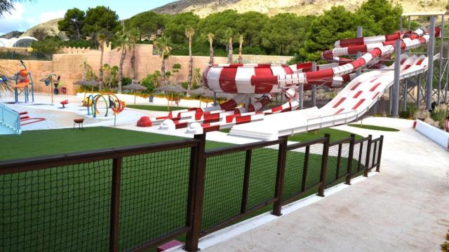 Render, la nueva atracción acuática del parque.