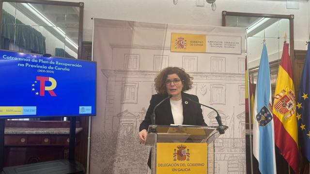 María Rivas, subdelegada del Gobierno en A Coruña.