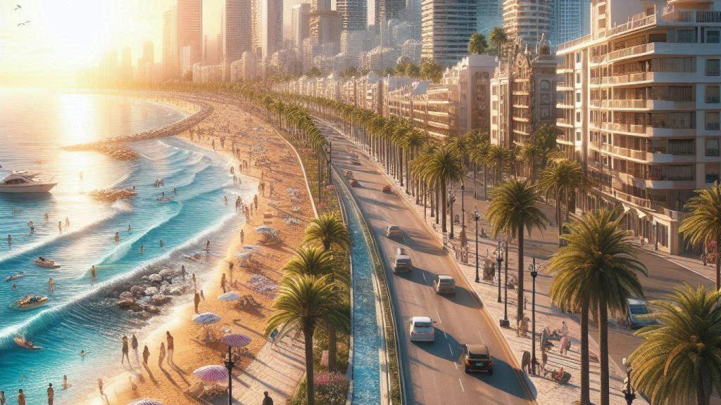 Así ve la IA el futuro de la ciudad de Torrevieja.