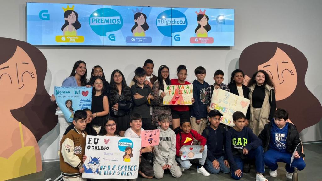 El CEIP Sagrada Familia de A Coruña gana el Premio Dígocho Eu de Ouro