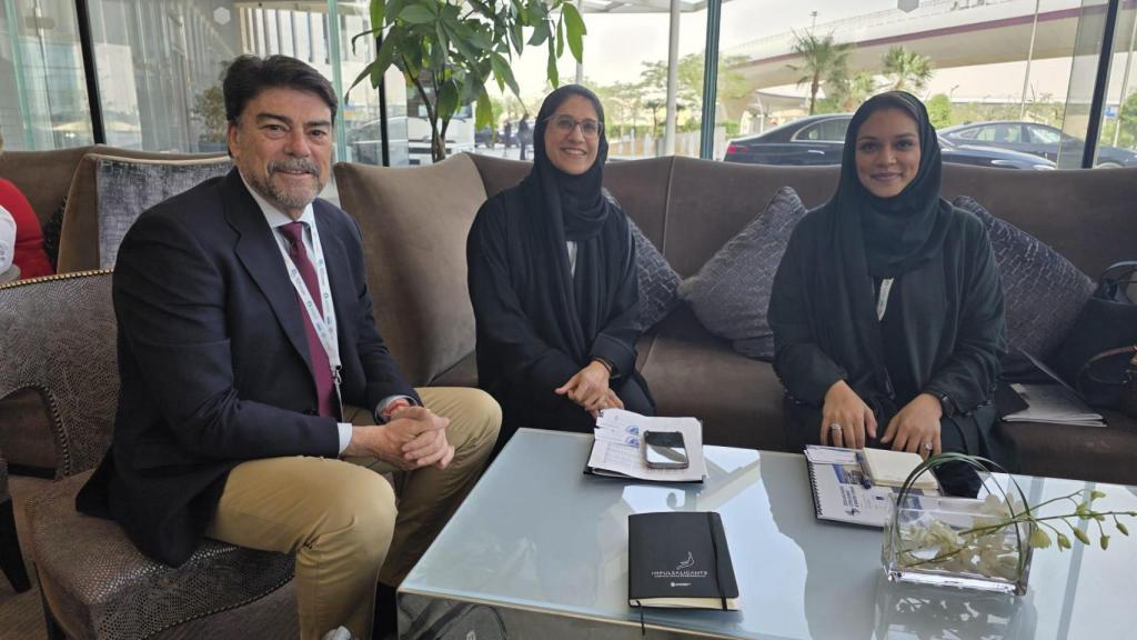El alcalde de Alicante, Luis Barcala, esta semana en Riyadh.
