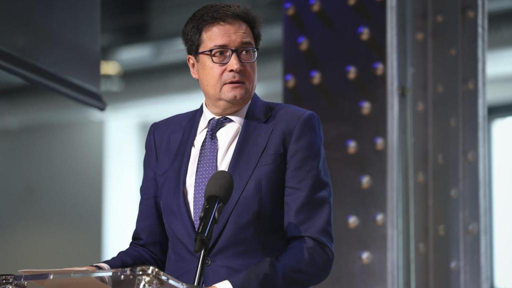 El ministro para la Transformación Digital y de la Función Pública, Óscar López, durante la presentación de la Estrategia Española de Tecnologías Cuánticas.