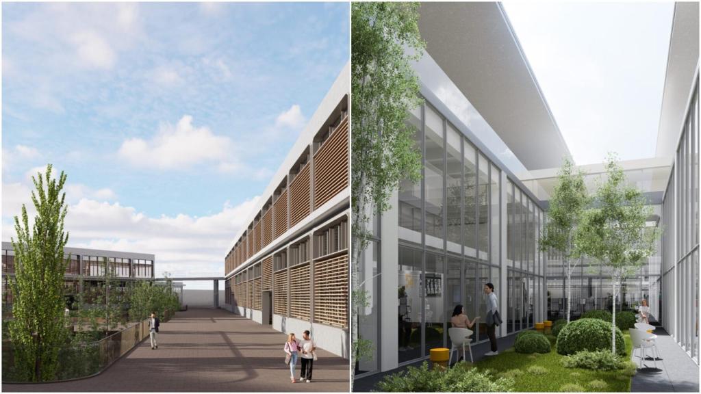 El nuevo centro de oficinas del Ayuntamiento de Madrid en el actual Mercado de Legazpi.