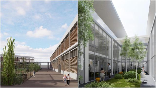 El nuevo centro de oficinas del Ayuntamiento de Madrid en el actual Mercado de Legazpi.