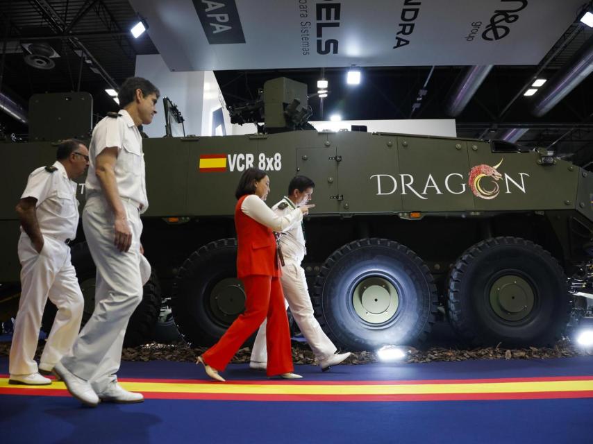 Vista de la segunda jornada la Feria Internacional de Defensa y Seguridad de España (FEINDEF) 2025, este martes en el recinto de Ifema, en Madrid.