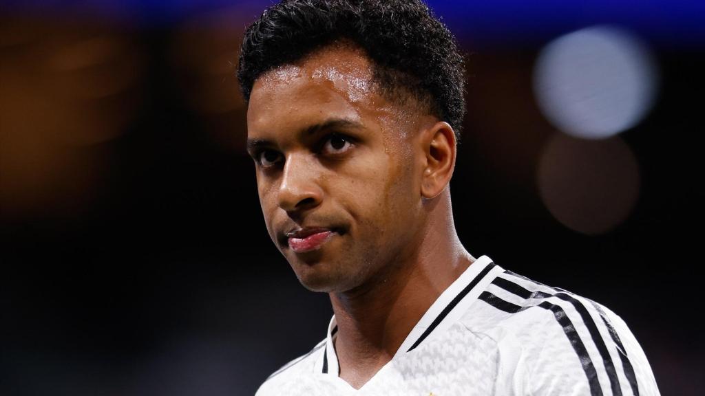 Rodrygo, con el Real Madrid