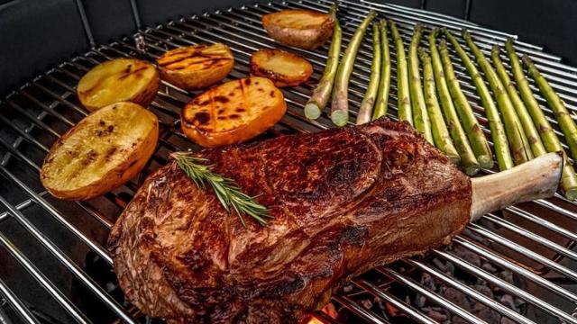 Barbacoa de carbón cerámica Cecotec Kamado