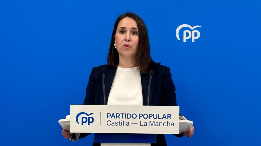 Alejandra Hernández, portavoz del Partido Popular de Castilla-La Mancha. Foto: PP CLM.
