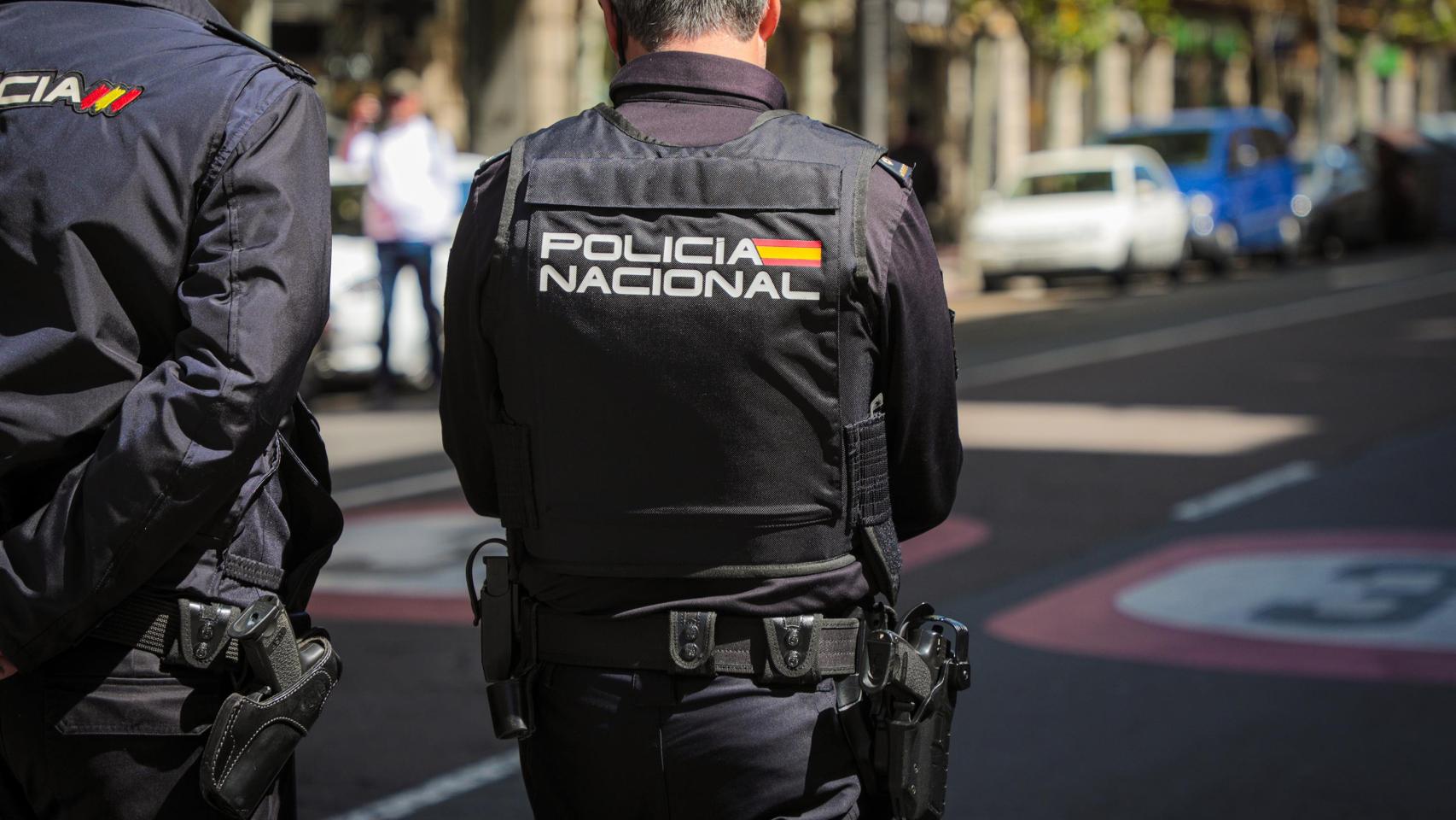 Agentes de la Policía Nacional de Salamanca