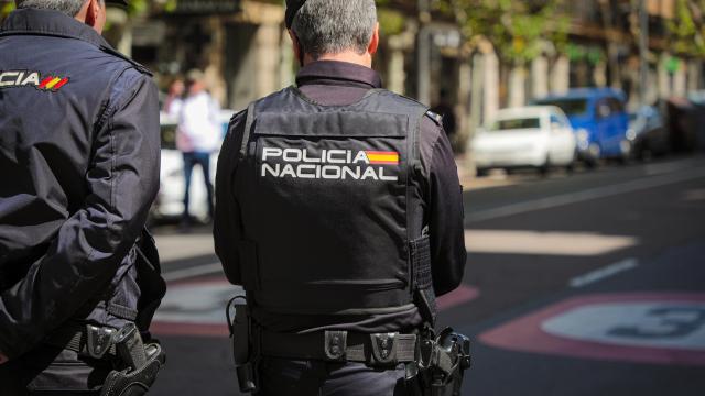 Agentes de la Policía Nacional de Salamanca