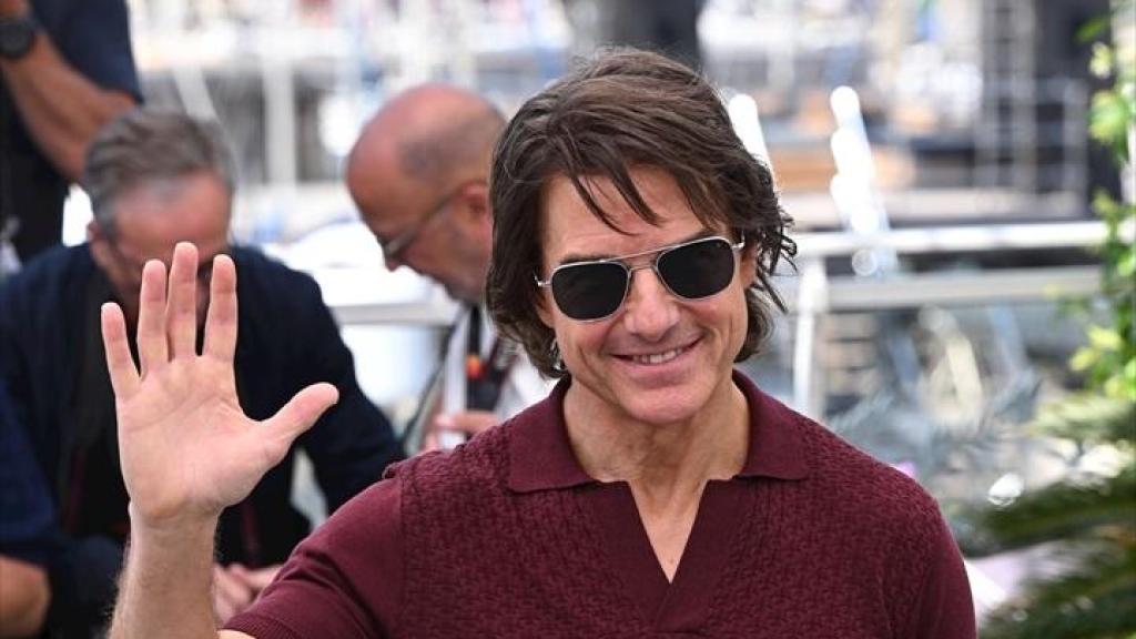 Tom Cruise, en el Festival de Cannes, este miércoles. Foto: Doug Peters/PA Wire/dpa