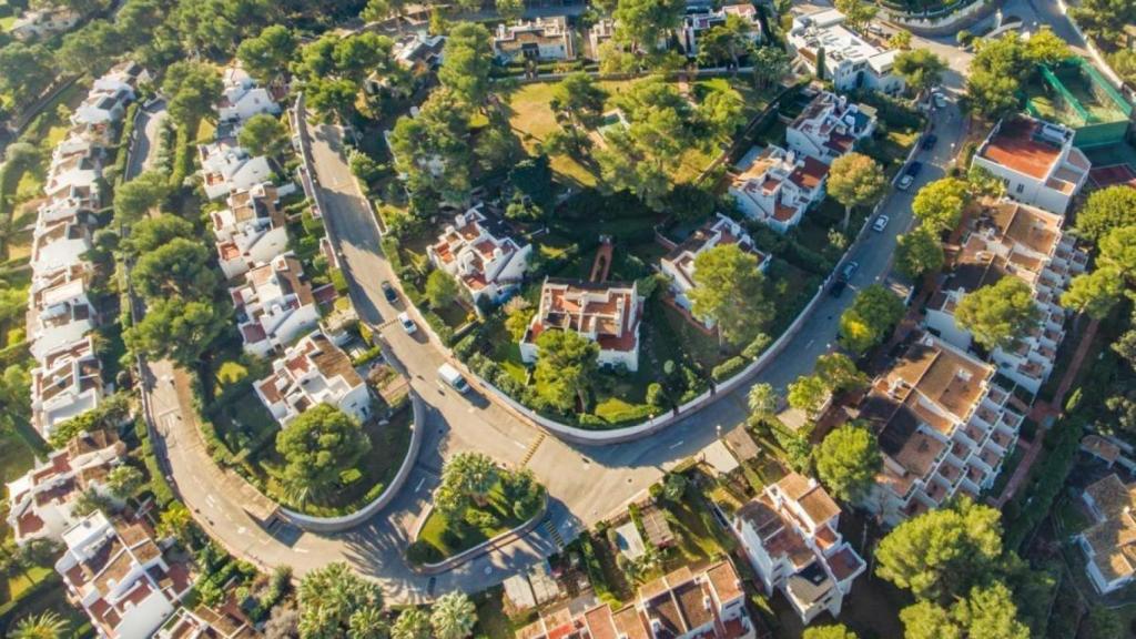 Vista aérea de la Urbanización de El Rodat