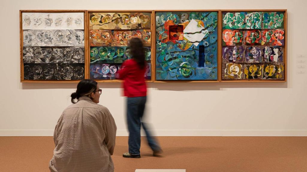 Una de las obras del Museo.