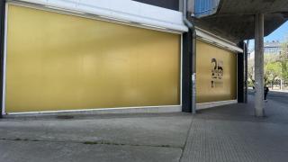Imagen exterior de la Dépor Tienda esta mañana.