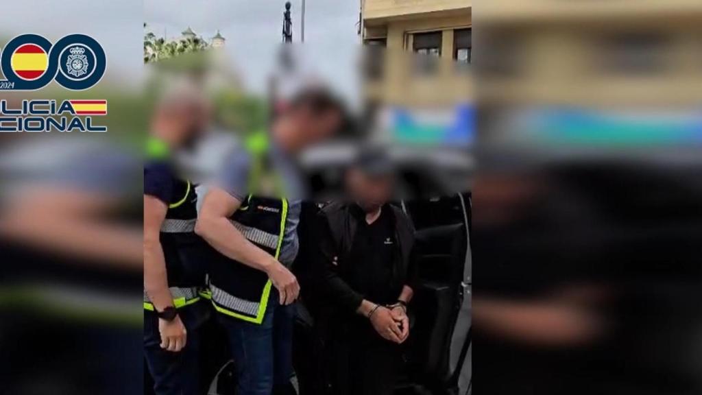 El último detenido por su presunta implicación en el crimen de Nazaret. CNP/Europa Press