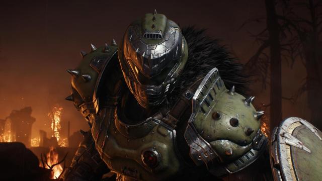 El protagonista del videojuego 'Doom: The Dark Ages'.