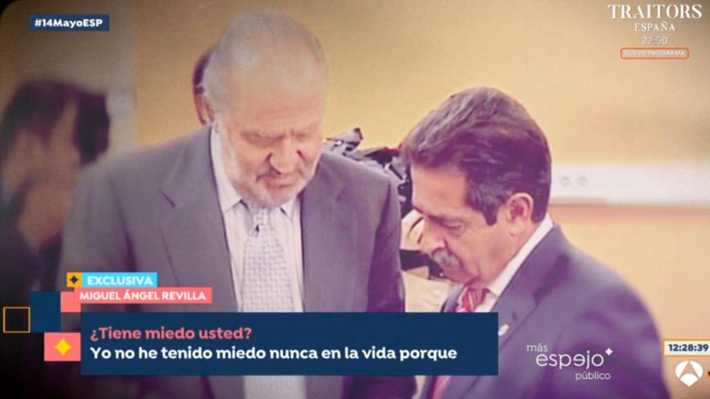 Parte de la entrevista a Revilla.