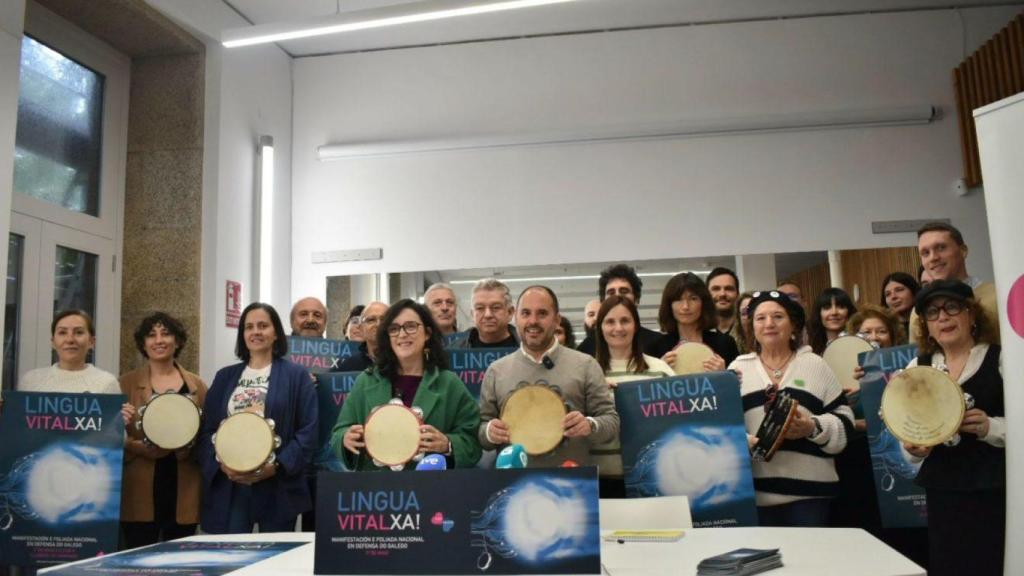 Instante de la presentación.