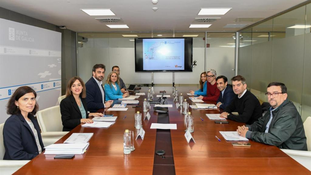 Instante de la reunión.