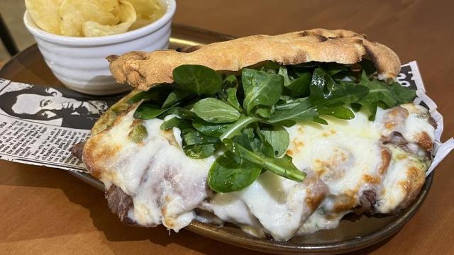 El bocadillo 'El Viajante'.