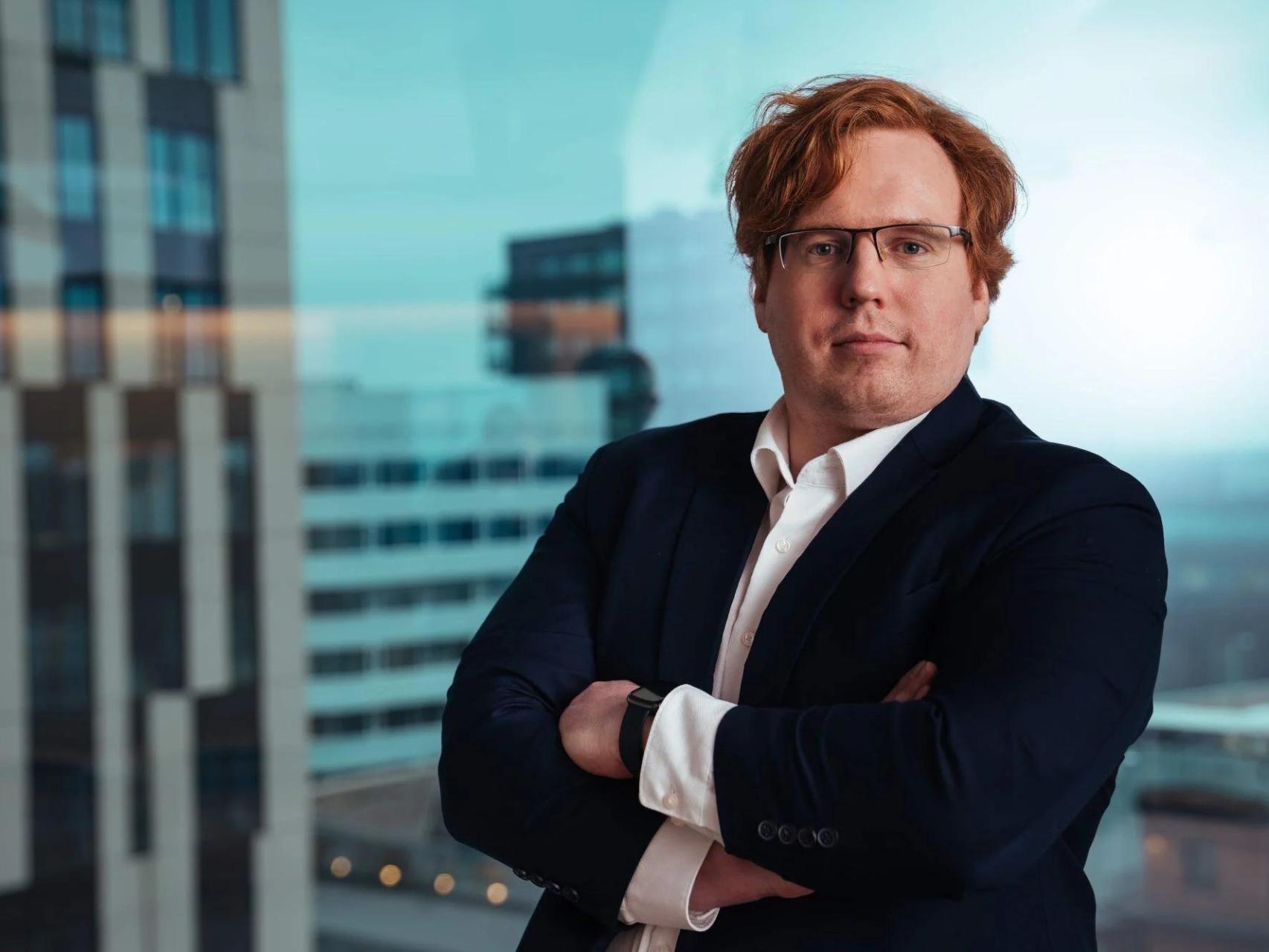 Taavi Madiberk, confundador de Skeleton, en las oficinas de la empresa en Tallin.