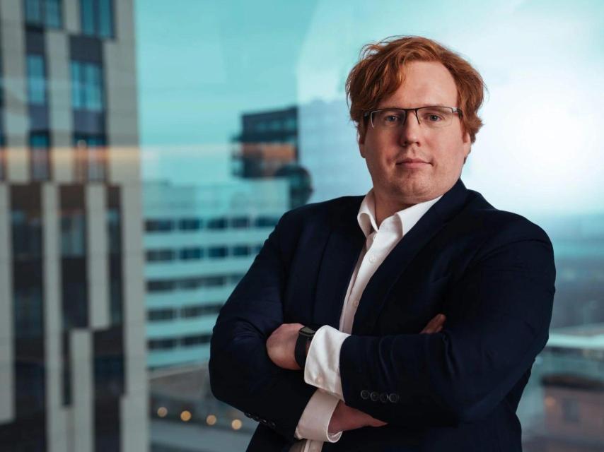 Taavi Madiberk, confundador de Skeleton, en las oficinas de la empresa en Tallin.