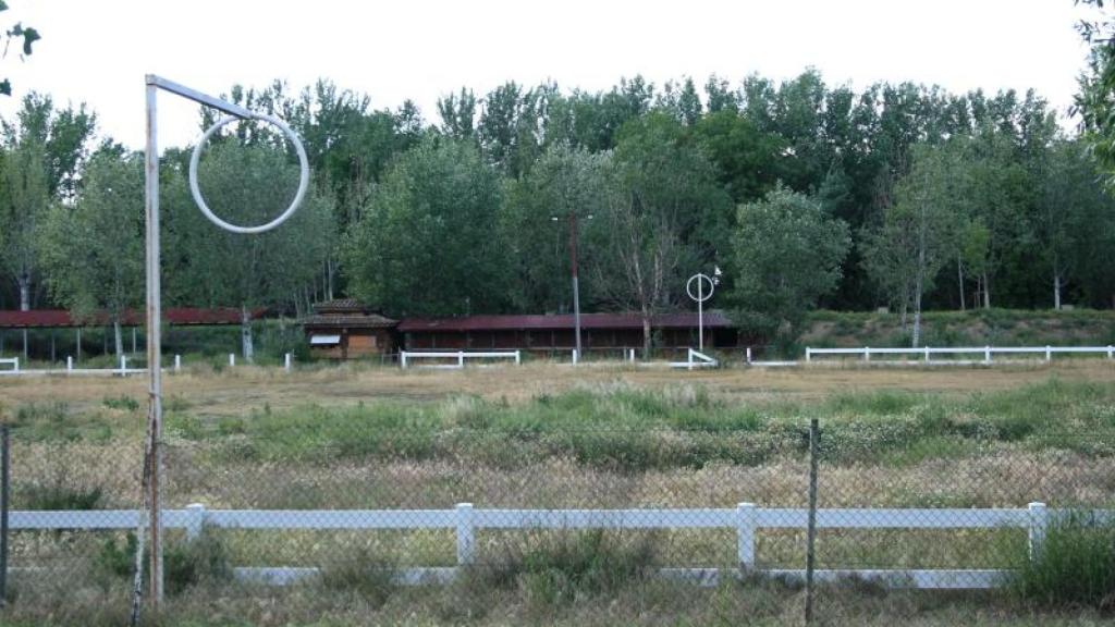 La hípica del Parque del Agua, en Zaragoza.