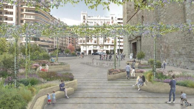 Proyecto de la nueva plaza San Agustín. EE